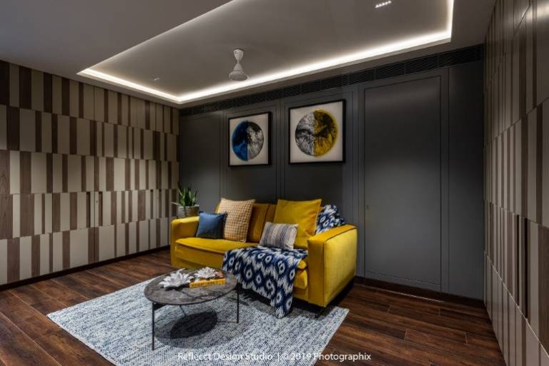 View of A Modern, Art-Filled Apartment - dress your home | India's top home ...