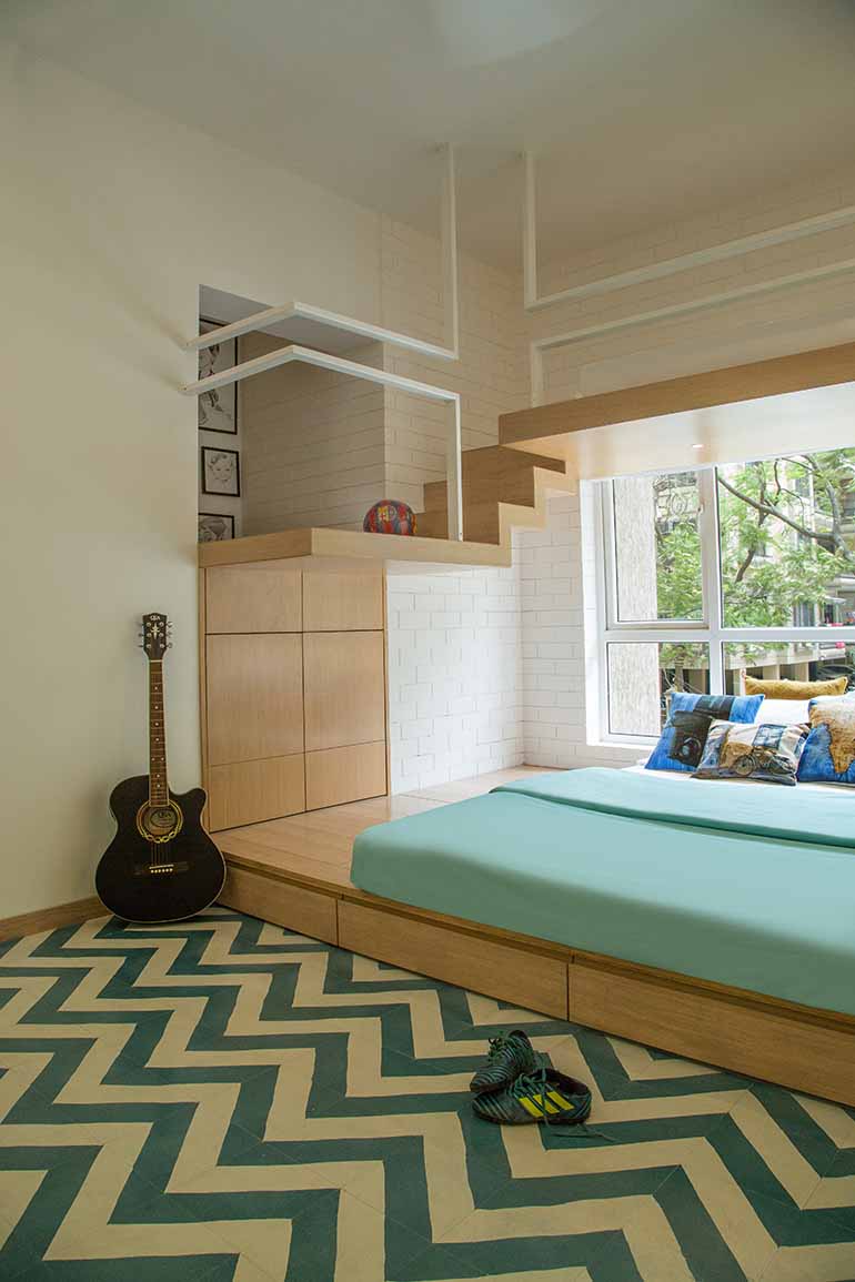 Image showcasing Custom Lights Steal The Show in This Luxury Apartment Designed by Rubel ...